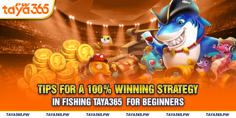 Tips for a 100% winning strategy in fishing Taya365 for beginners