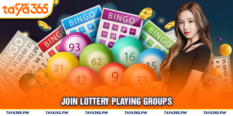 Join lottery playing groups