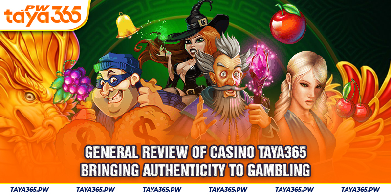 General review of Casino Taya365 - Bringing authenticity to gambling