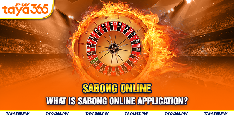 What is sabong online application?