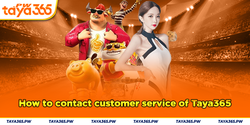 How to contact customer service of Taya365 