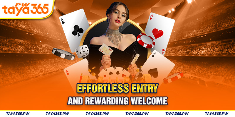 Effortless entry and rewarding welcome